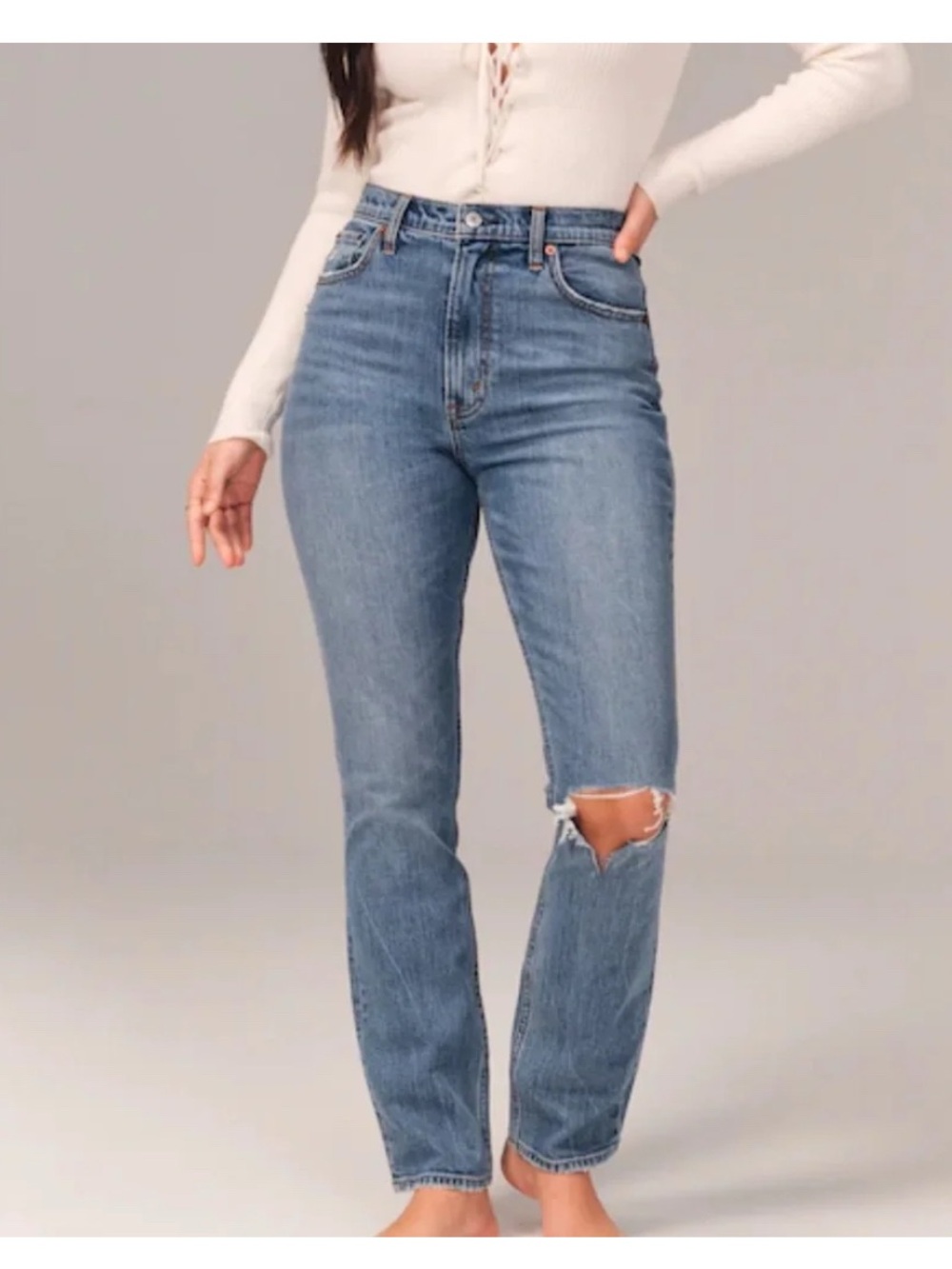 Abercrombie & Fitch The Skinny High Rise Size 28/6